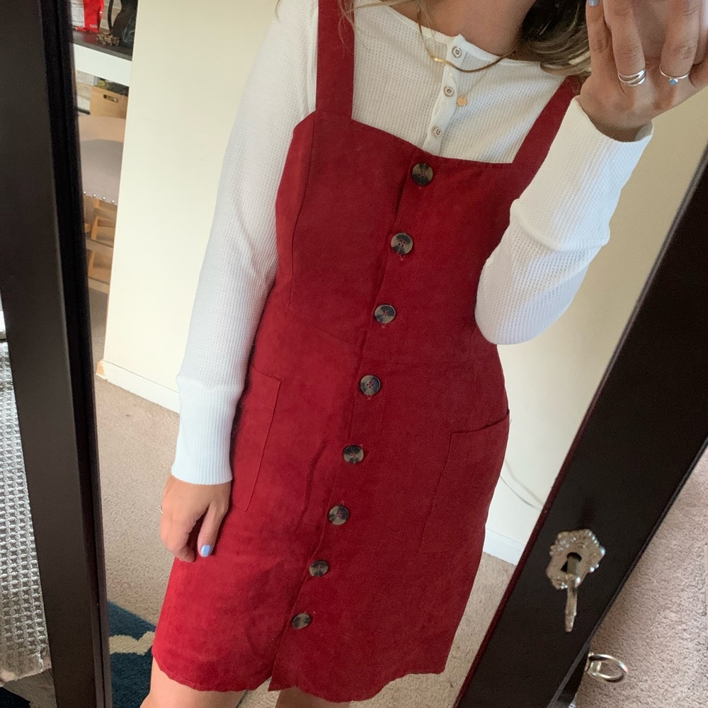Red Velvet Dress